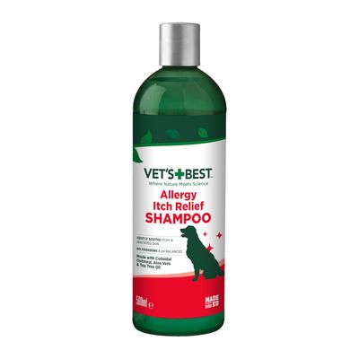 Vets Best Allergy Itch Relief Shampoo 500ml