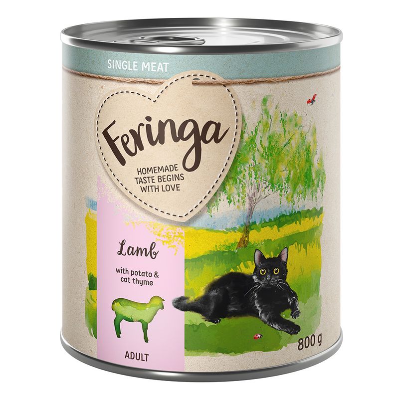 Feringa Single Meat Menu 6 x 800g Chicken with Pumpkin & Catnip