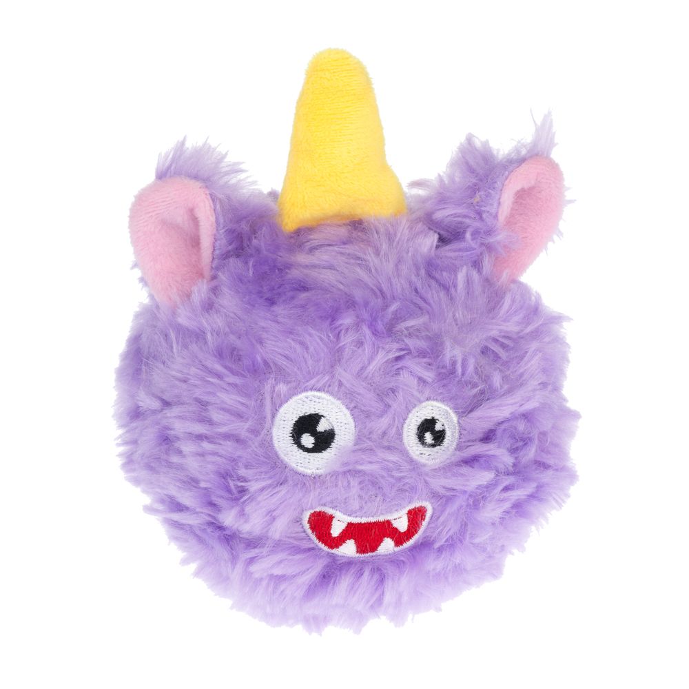 TIAKI Fluffy Ball Dog Toy approx. diameter 8.5cm