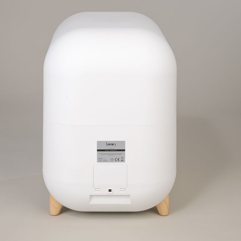 kooa Automatic Litter Box White