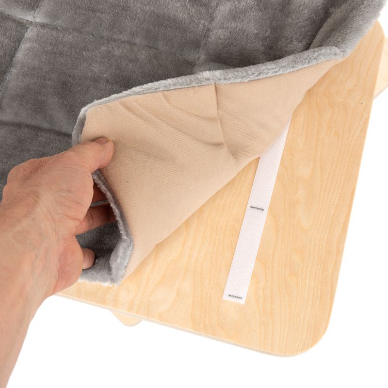 Natural Paradise Ceiling Cat Tree - Amaryllis Light Grey (2 packages*)