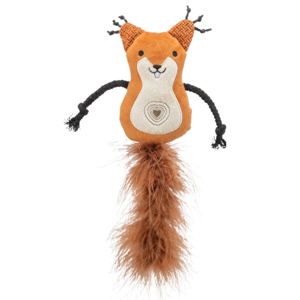 Trixie Squirrel with Catnip 1 toy
