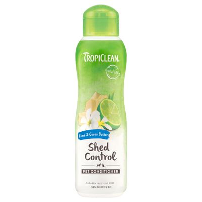 TropiClean Shed Control Lime & Cocoa Shampoo 355ml