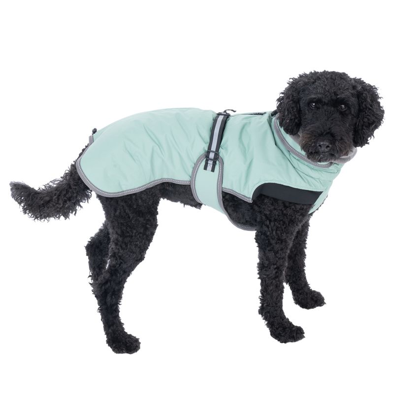 Nomad Tales Bloom Dog Coat - Granite approx. 35cm Back Length