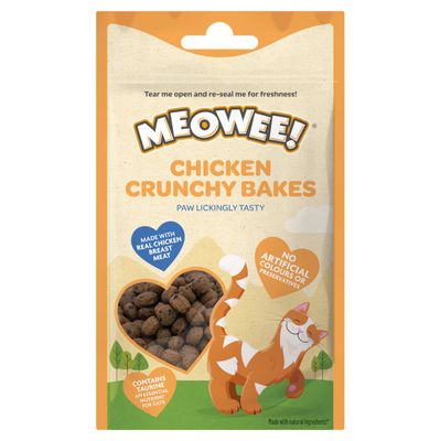 Meowee! Chicken Crunchy Bakes 40g