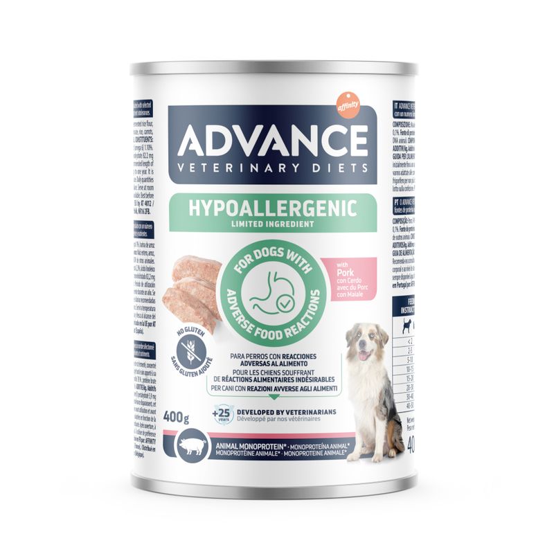 Advance Veterinary Diets Hypoallergenic Pork (400g)