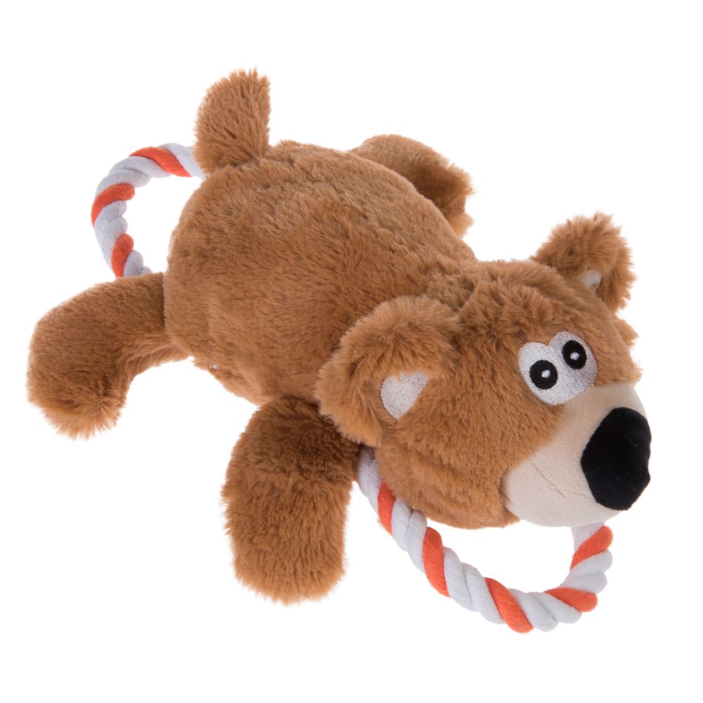 Bear with Rope Dog Toy 1 Toy