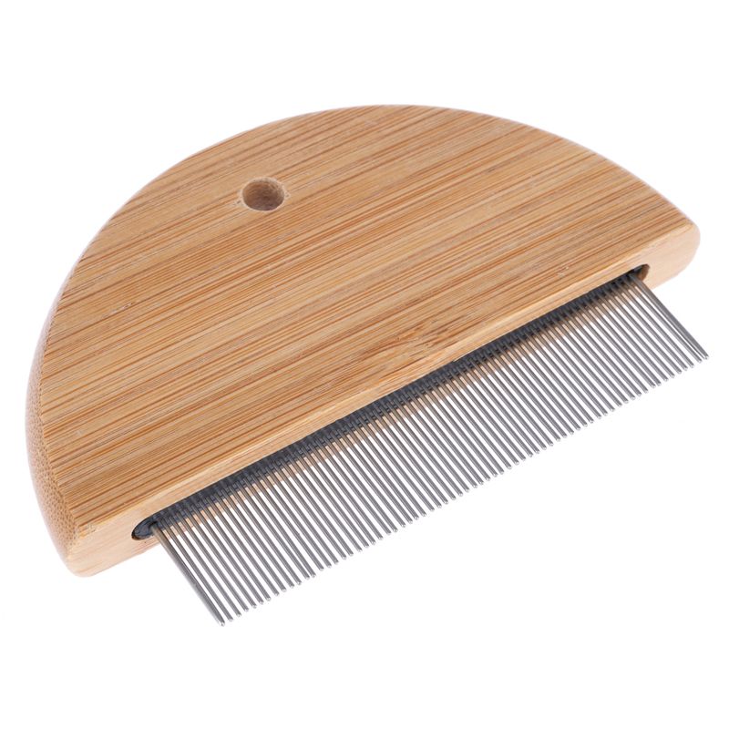 kooa Bamboo Flea Comb 10 x 6.7 x 1 cm (L x W x H)