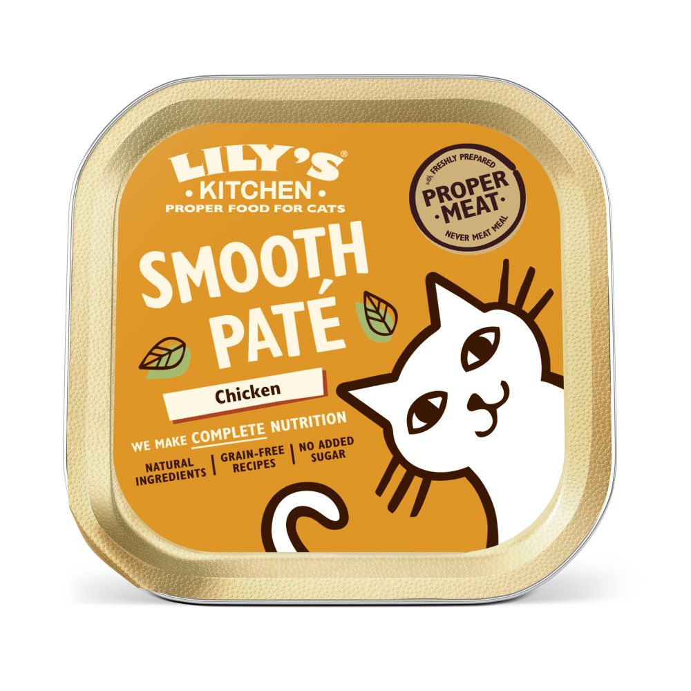 Lily's Kitchen Smooth Paté Selection for Cats 19 x 85g Chicken