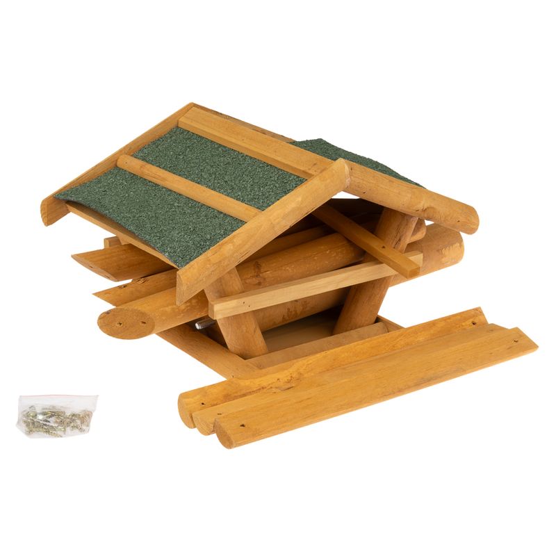 TIAKI bird feeder with stand L 38 x B 28 x H 100 cm