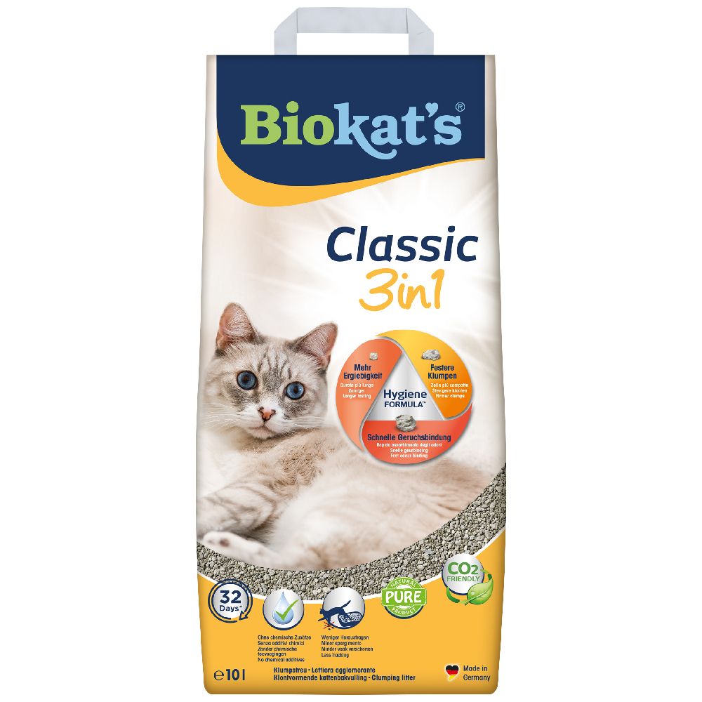 Biokat's Classic 3in1 Cat Litter 10l