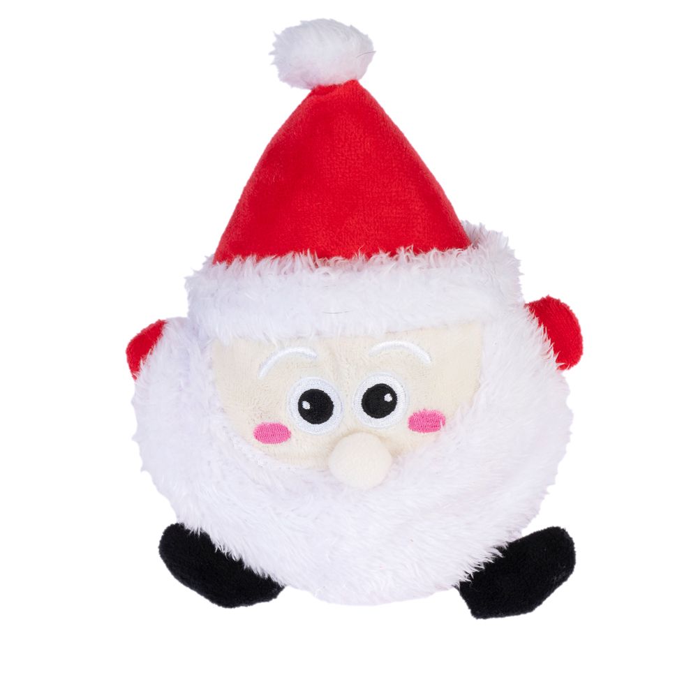 TIAKI Santa Round Plush Toy 20 x 14 x 9 cm (L x W x H)