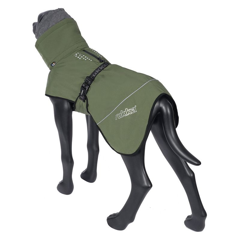Rukka® Warmup Dog Coat - Olive approx. 80cm back length