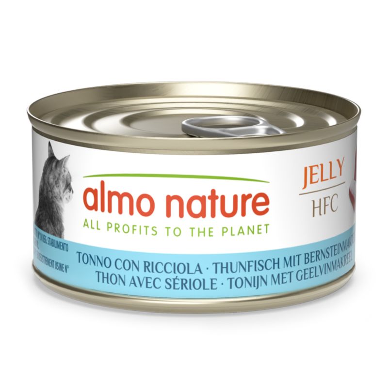 Almo Nature HFC Jelly 6 x 70g Tuna with dolphinfish