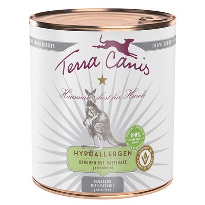 Terra Canis Hypoallergenic 6 x 800g Kangaroo with Parsnip