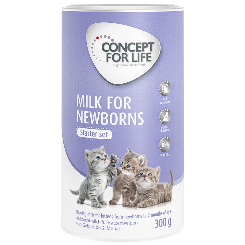 Concept for Life Milk for Newborns - Starter Set 300g (3 x 100g pouch)