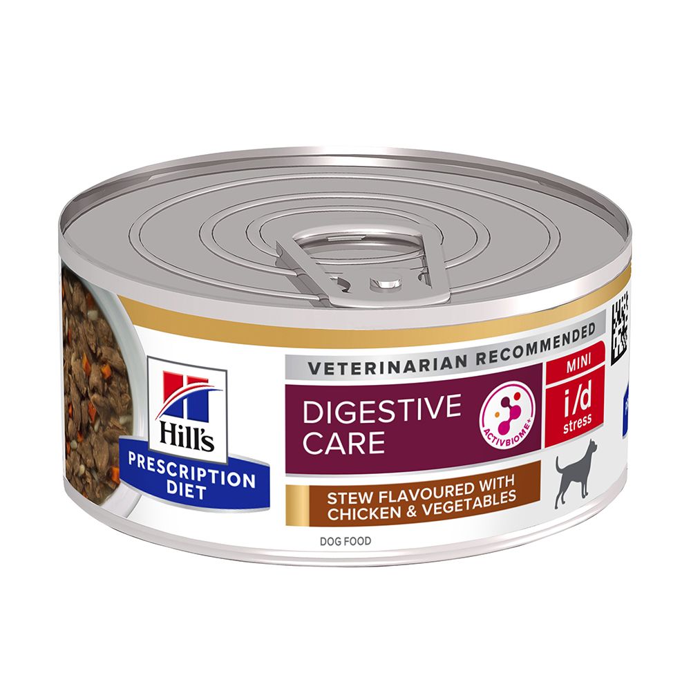 Hill’s Prescription Diet Canine i/d Digestive Care Stress Mini Stew 24 x 156g