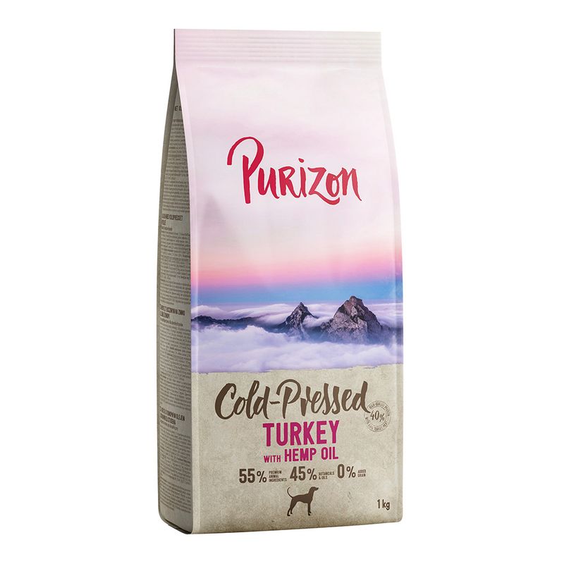 Purizon Cold-Pressed Turkey with Hemp Oil 1kg