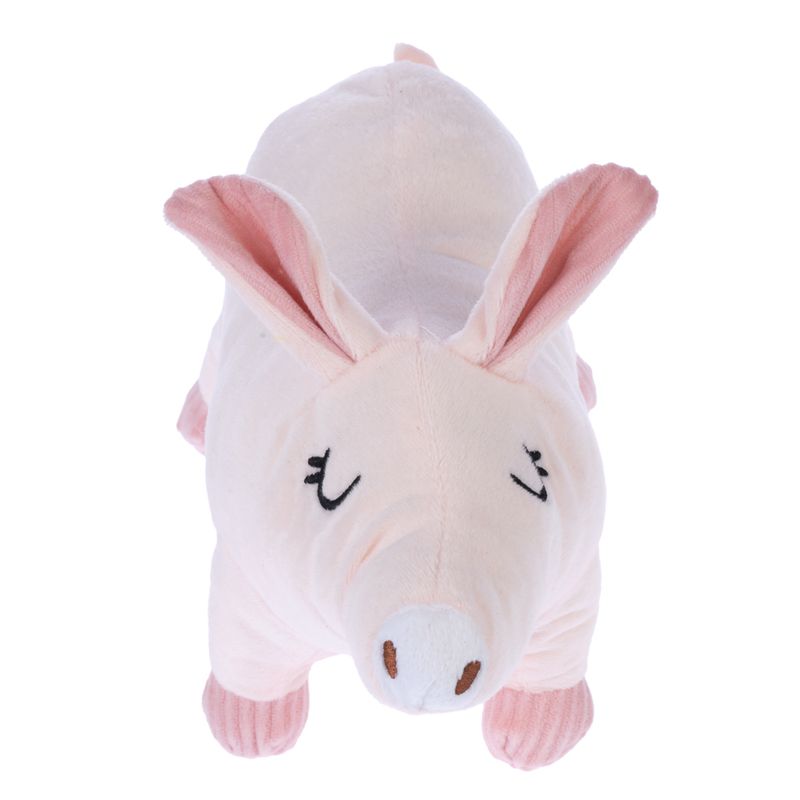 TIAKI Oink Pig Plush Squeaker Toy approx. 25.5 x 7 x 14 cm (L x W x H)