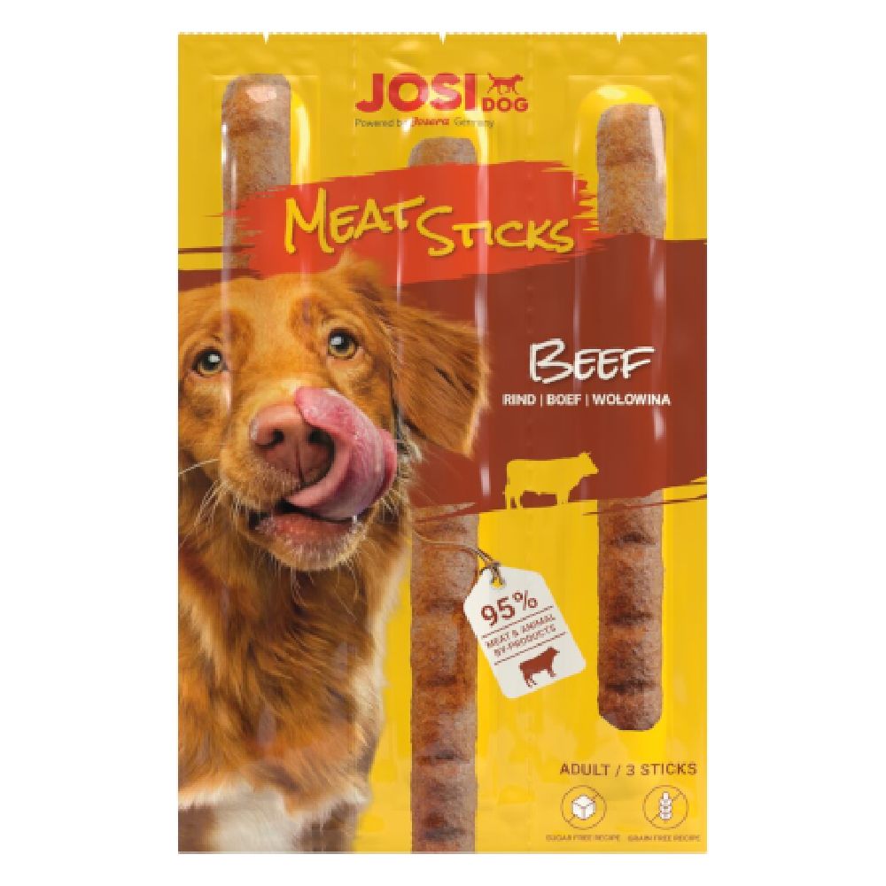 JosiDog Meat Sticks with Beef 33g