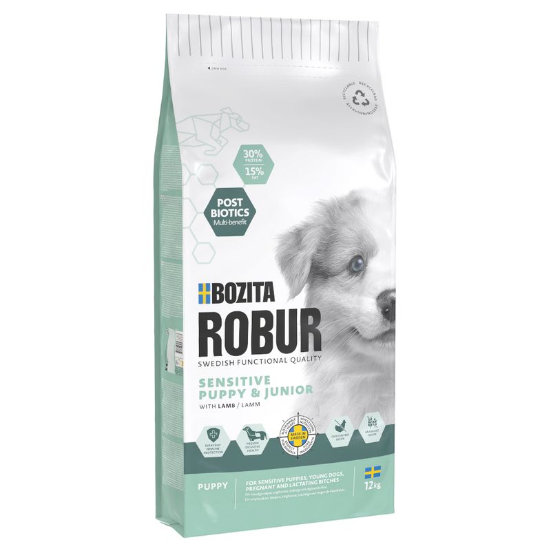 Bozita Robur Sensitive Grain Free Puppy Lamb 3kg