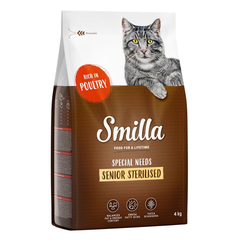 Smilla Senior Sterilised with Poultry 1kg