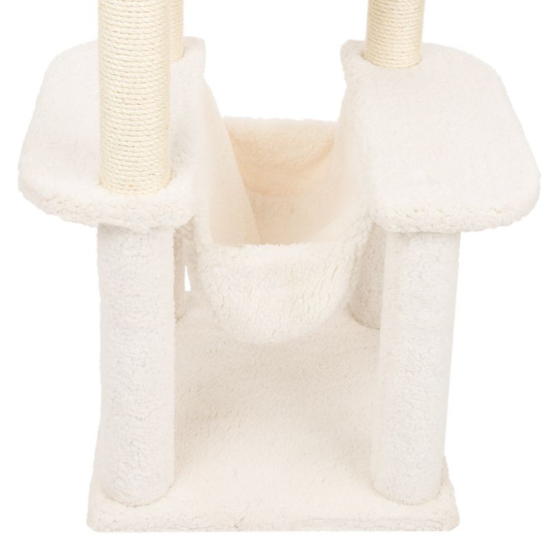 La Digue II Cat Tree Wool White