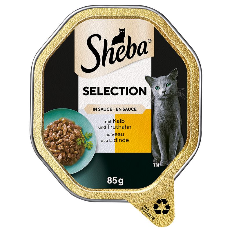 Sheba Varieties 22 x 85g Classic Duck & Chicken