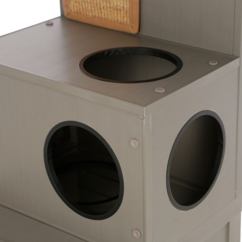 Kerbl Pet ECO Cat Playhouse Alex Grey