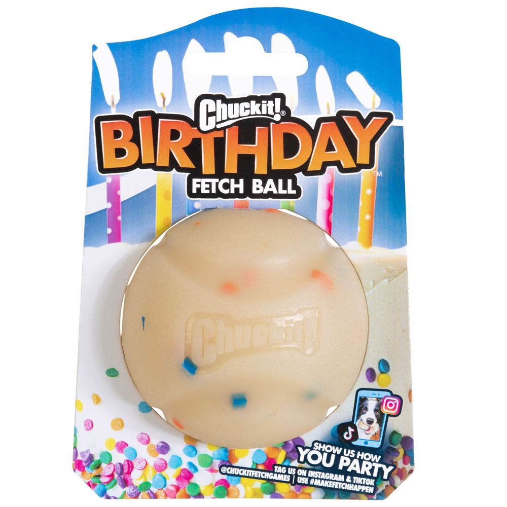 Chuckit! Birthday Fetch Ball 6.5 cm (W)