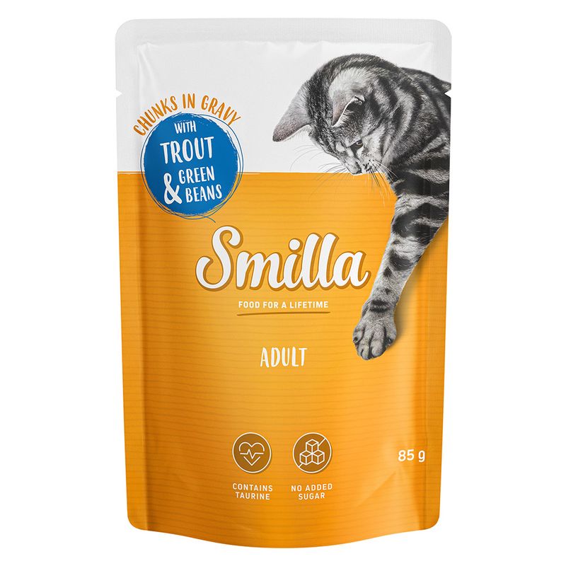 Smilla Adult Pouches Chunks with Vegetables Trial Pack (4 x 85g)
