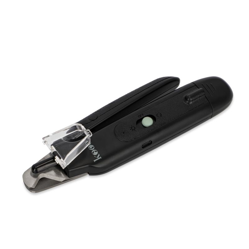 kooa 2-in-1 Claw Clippers & Grinder with LED approx. 20 x 9.9 x 4 cm (L x W x H)
