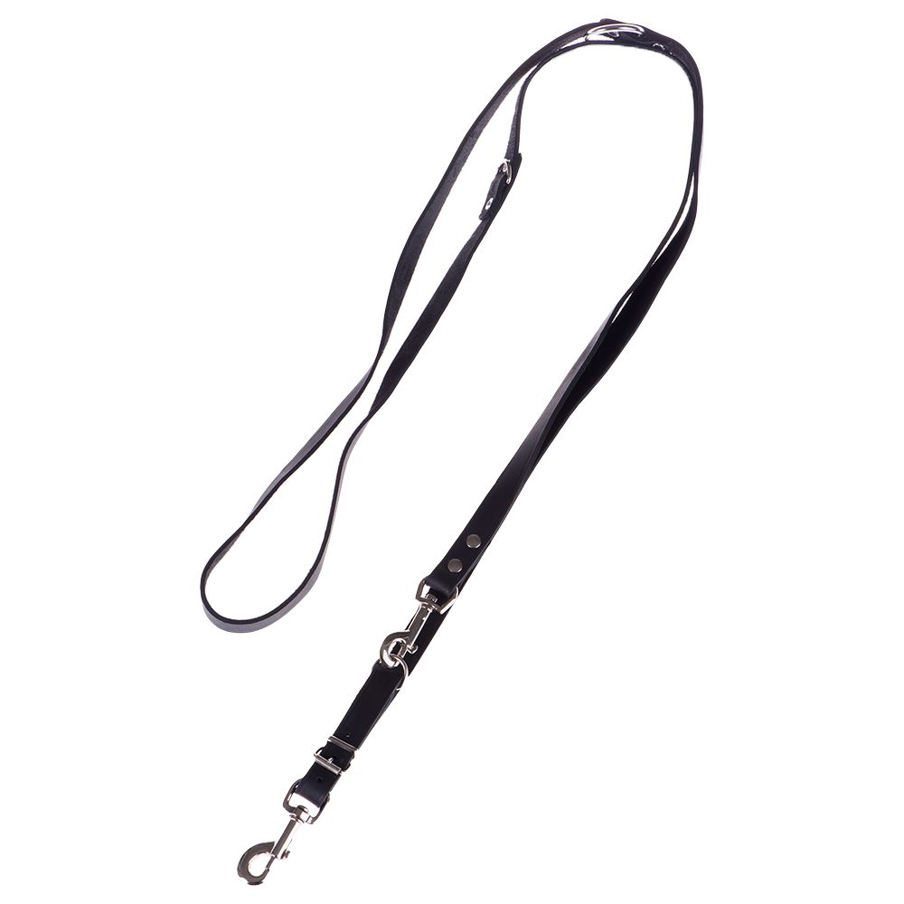 Heim Riveted Dog Lead - Black 240cm