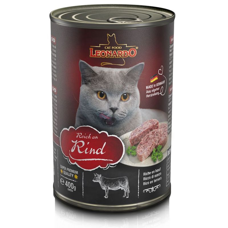 Leonardo All Meat 6 x 400 g Pure poultry