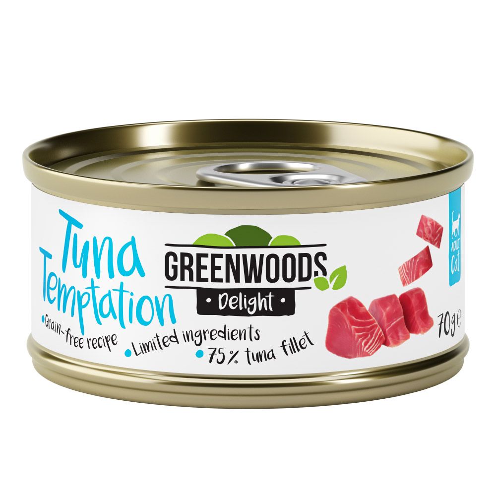 Greenwoods Delight Tuna Fillet 6 x 70g