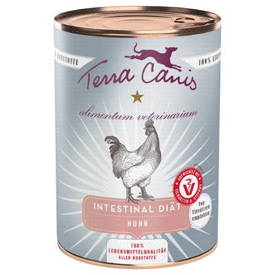 Saver Pack Terra Canis Alimentum Veterinarium Intestinal 12 x 400 g Chicken