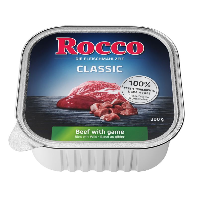 Rocco Classic Trays 9 x 300g Pure Beef