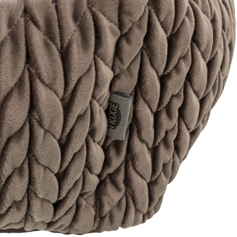 Trixie Bed Livia Square - Brown 65 x 50cm (L x W)