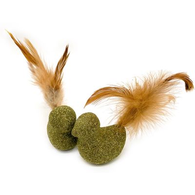 Aumüller Silvervine Dental Toy Set of 2 Birds 1 set (2 pieces)