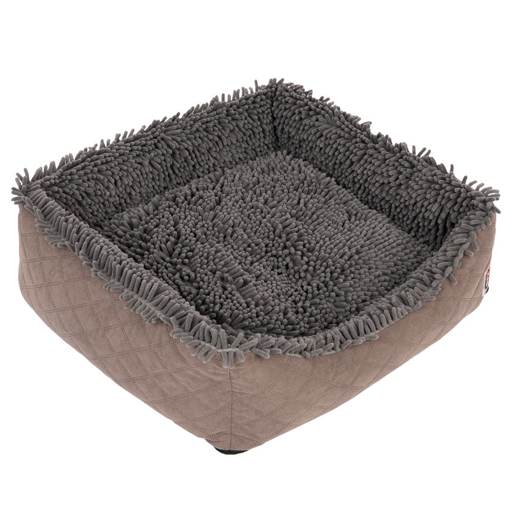 TIAKI Dog Bed Chenille L 65 x W x H 60 x 18 cm