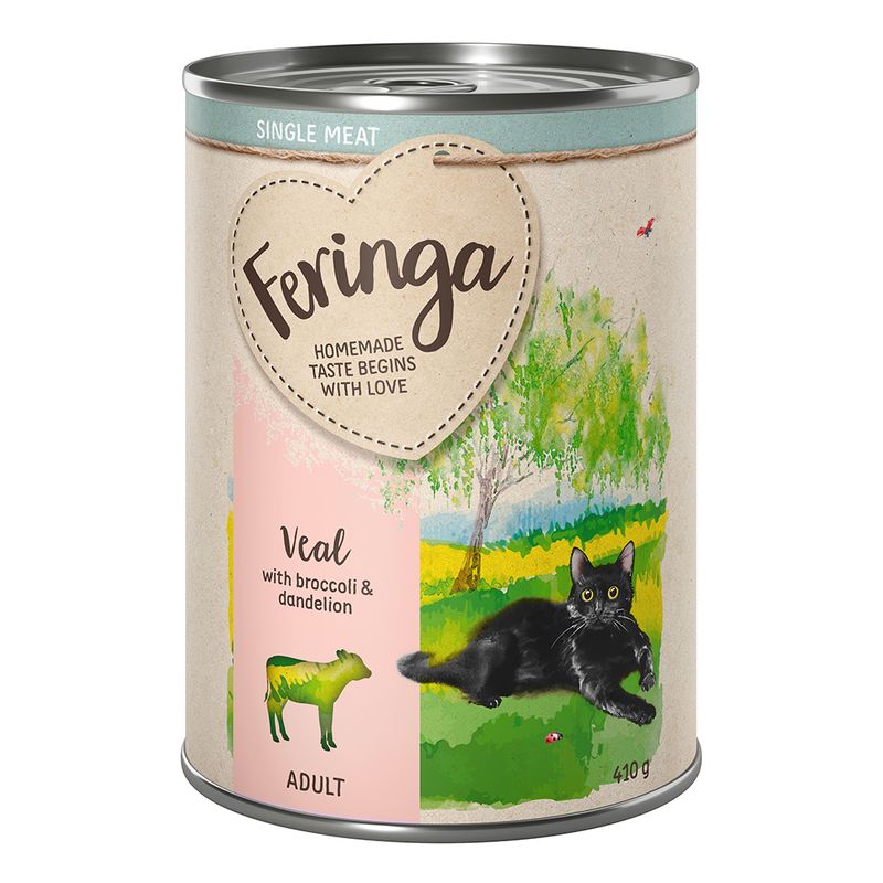 Feringa Single Meat Menu 6 x 410g Chicken with Pumpkin & Catnip