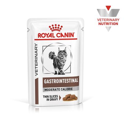 Royal Canin Veterinary - Gastrointestinal Moderate Calorie in Gravy 12 x 85g