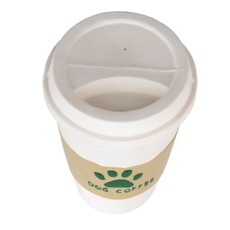 TIAKI Coffee Latex Dog Toy 8 x 12cm (diameter x H)
