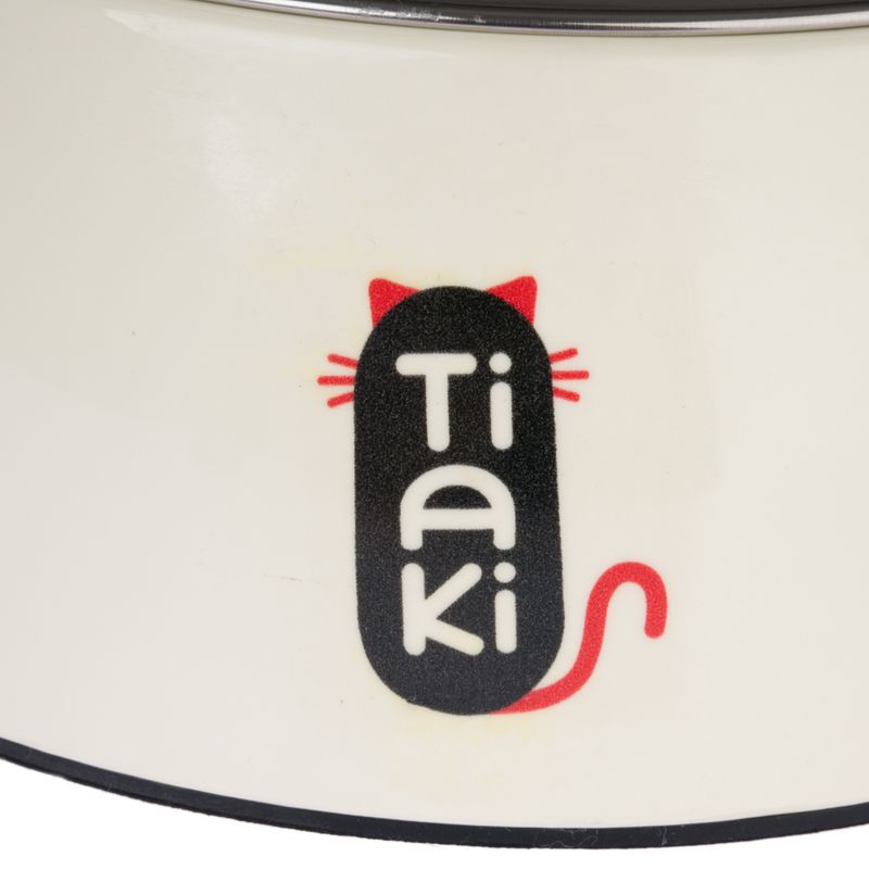 TIAKI Melamine Double Bowl 2 x 800ml, each diameter 16cm