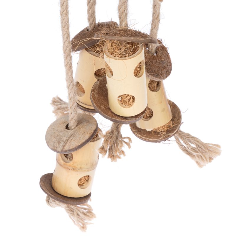 TIAKI Bamboo Snack and Climbing Toy approx. 14 x 60cm (diameter x L)