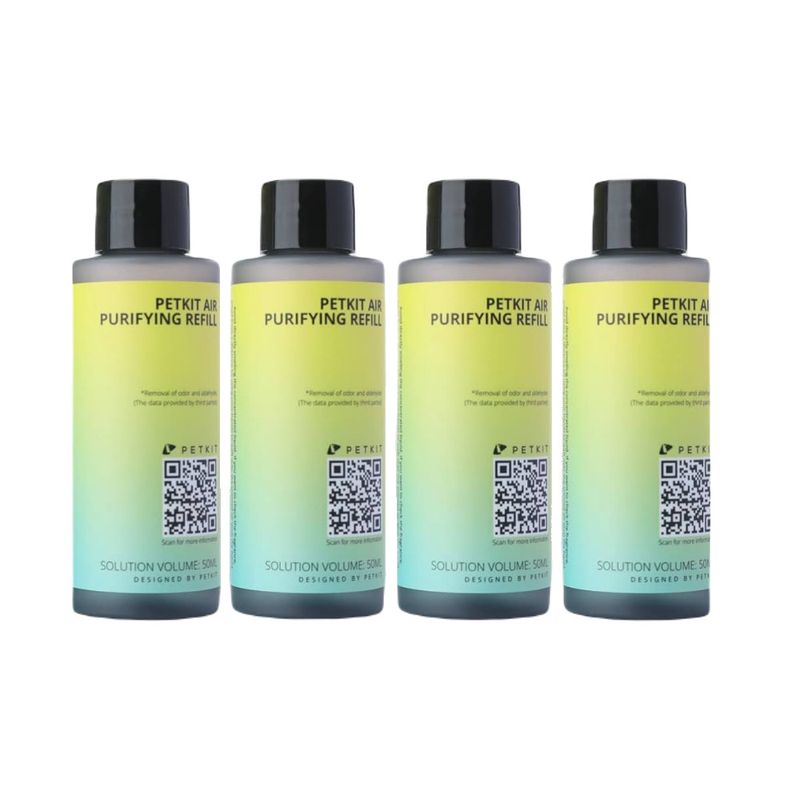 Petkit Concentrated Air Purifying Refill 4 x 50ml Bottles