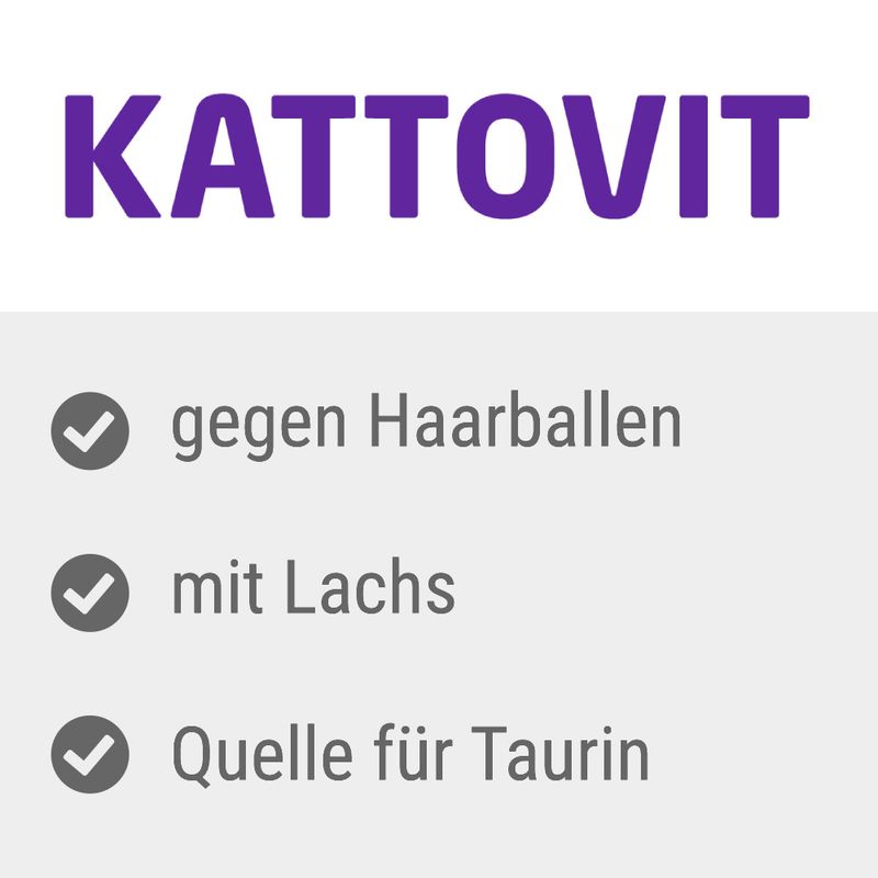 Kattovit Vital Care Anti Hairball with Salmon 12 x 85 g