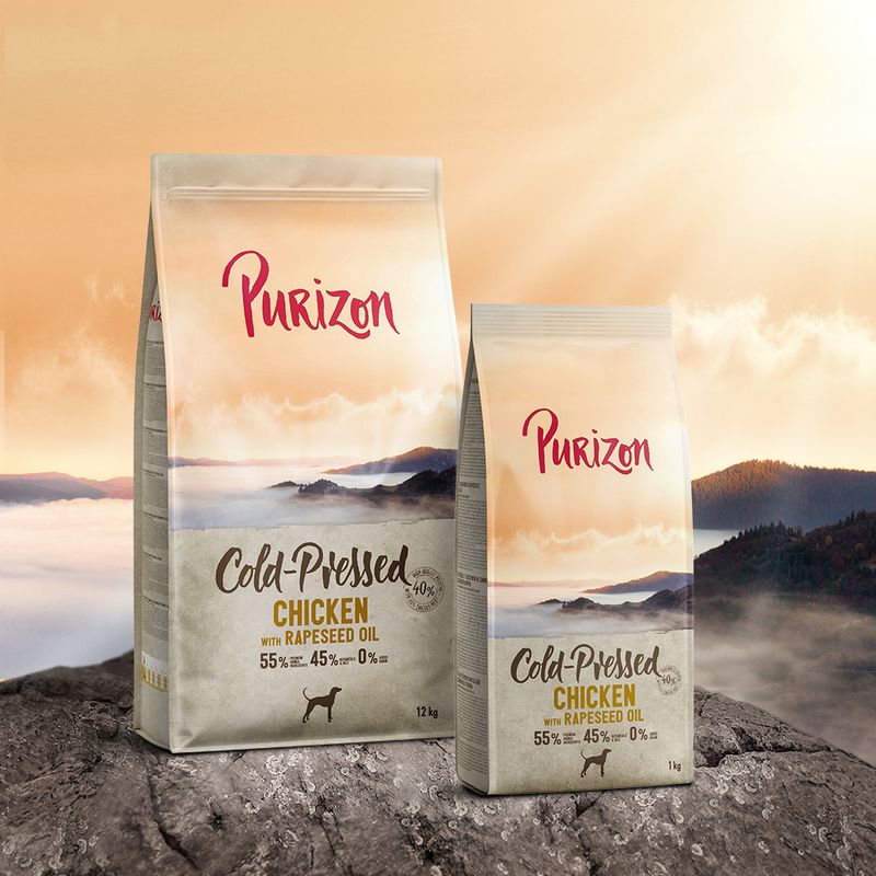 Purizon Coldpressed Economy Pack 2 x 12kg Turkey with Hemp Oil