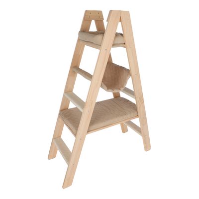 Kerbl Pet Ladder Scratching Post Beige