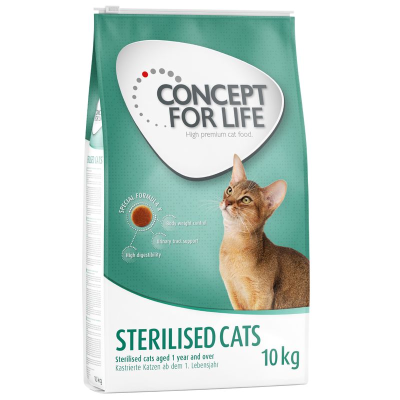 Concept for Life Economy Packs Sterilised Cats - Salmon (2 x 10 kg)